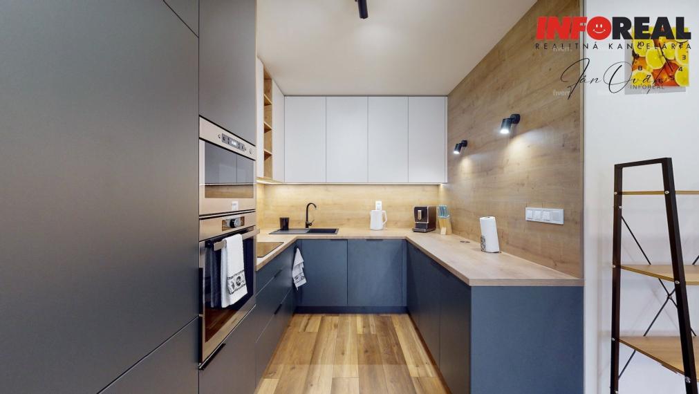 PRENÁJOM v NOVOSTAVBE: 2 izb. byt s balónom a parkovacím miestom, 2p. zo 7., Bukovecká ul,, Nad Jazerom