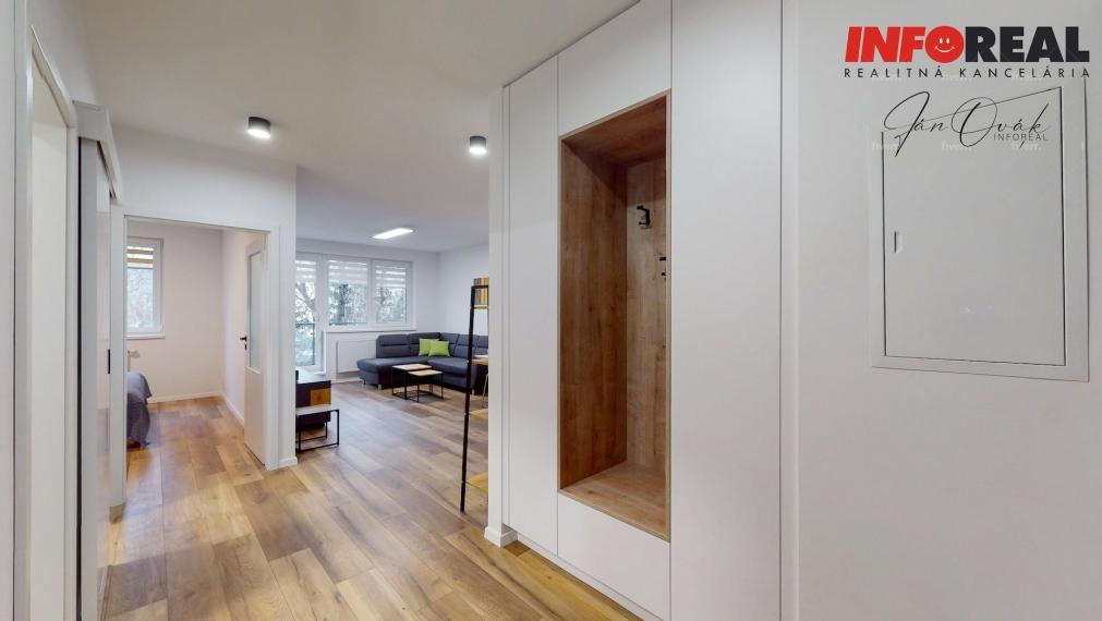 PRENÁJOM v NOVOSTAVBE: 2 izb. byt s balónom a parkovacím miestom, 2p. zo 7., Bukovecká ul,, Nad Jazerom