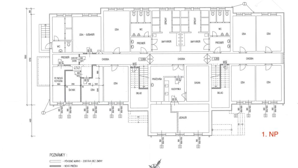 UBYTOVŇA V MESTSKOM PARKU KOŠICE, pozemok, parkovisko, kaviareň