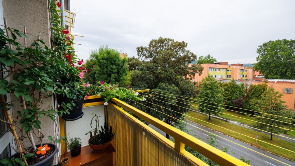 3 izb. TEHLOVÝ BYT,  Hlinkova ul., Košice Sever, loggia.