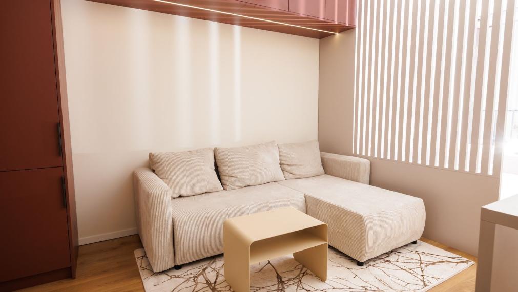 ŠTÝLOVÝ 1-IZBOVÝ BYT S TERASOU A PARKOVANÍM – NOVOSTAVBA BYTY POPRADSKÁ, KOŠICE - TERASA