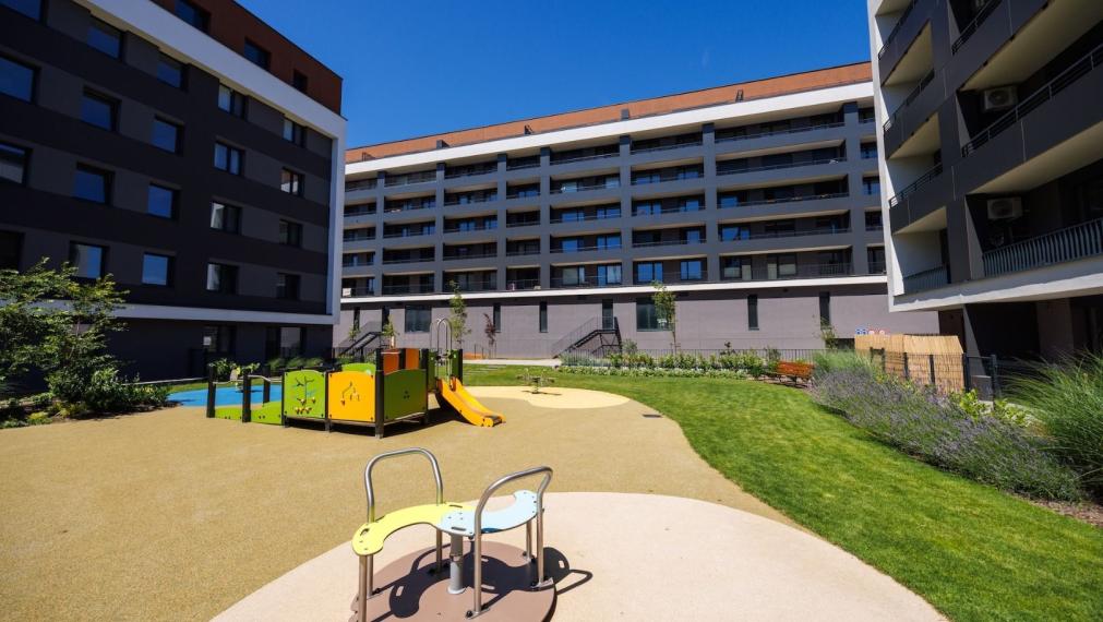 ŠTÝLOVÝ 1-IZBOVÝ BYT S TERASOU A PARKOVANÍM – NOVOSTAVBA BYTY POPRADSKÁ, KOŠICE - TERASA