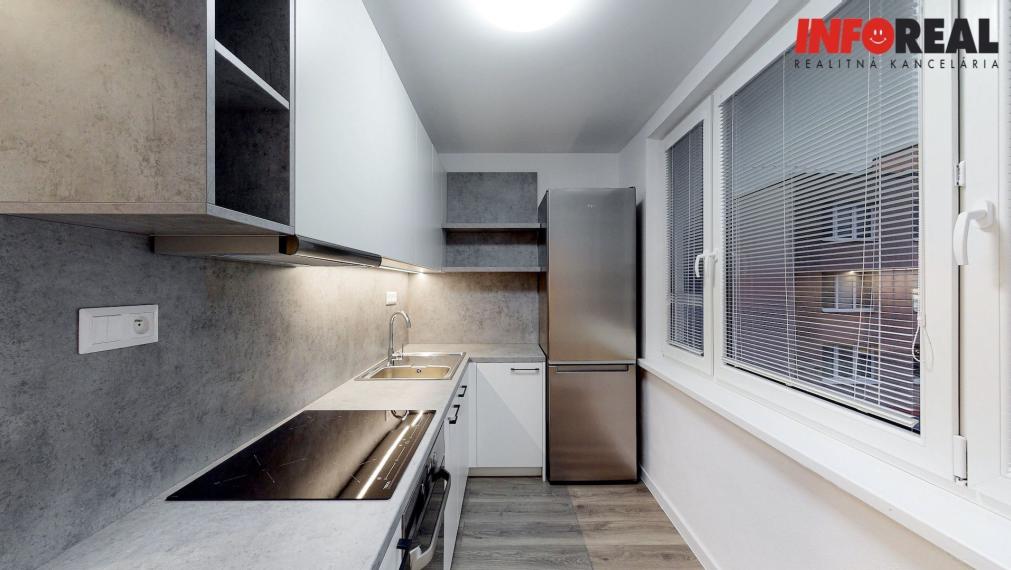 PRENÁJOM. 3 izb. byt, kompl. rek., 68 m2, 5/5 p., loggia, pivnica, Košice - Terasa