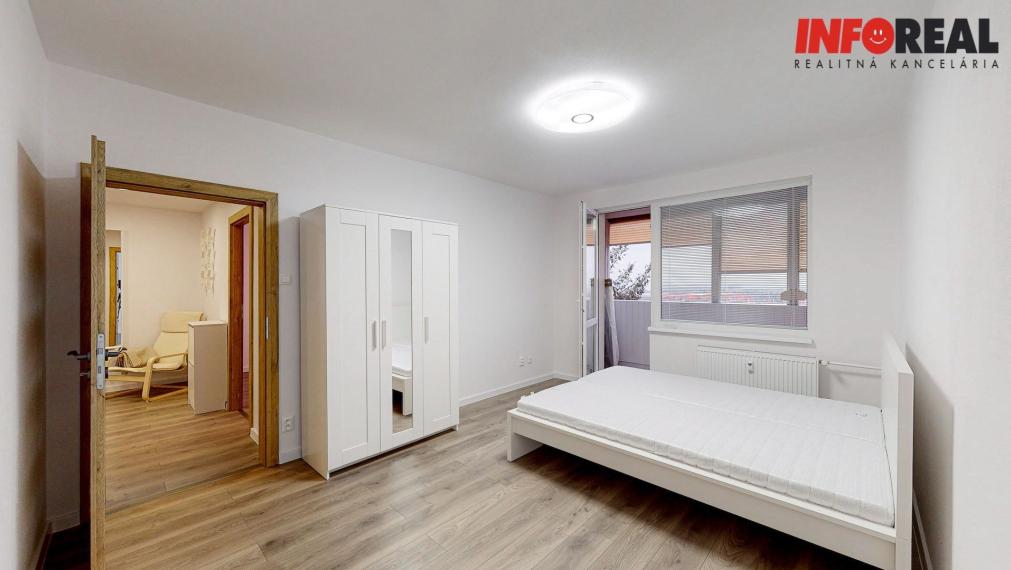 PRENÁJOM. 3 izb. byt, kompl. rek., 68 m2, 5/5 p., loggia, pivnica, Košice - Terasa