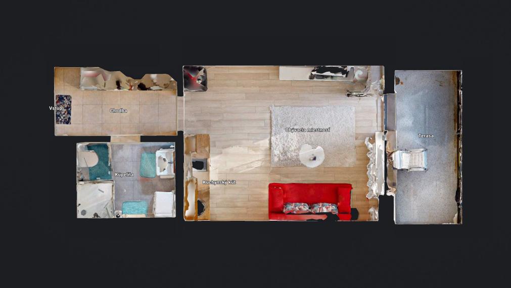 Rezidencia pri Radnici: 1+KK byt s loggiou štýlové bývanie 100m od Hlavnej