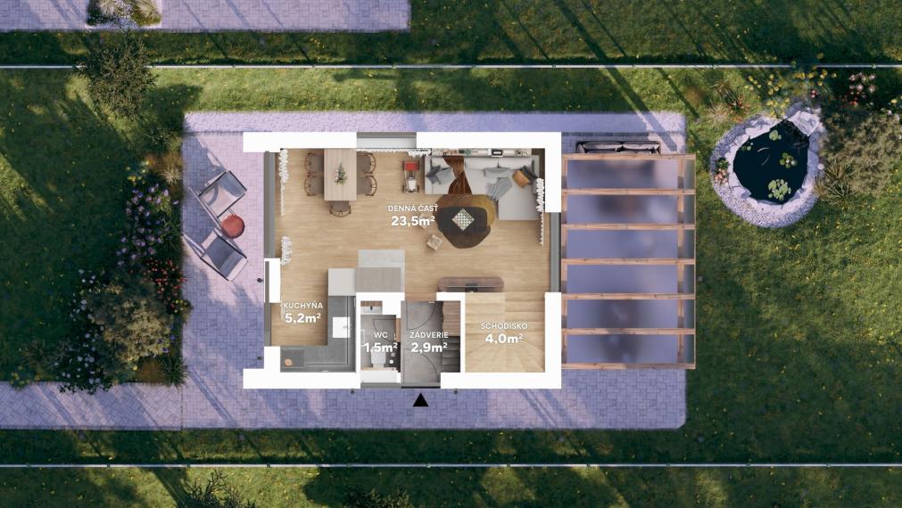 Predaj-Chata na celoročné bývanie.Kavečany.