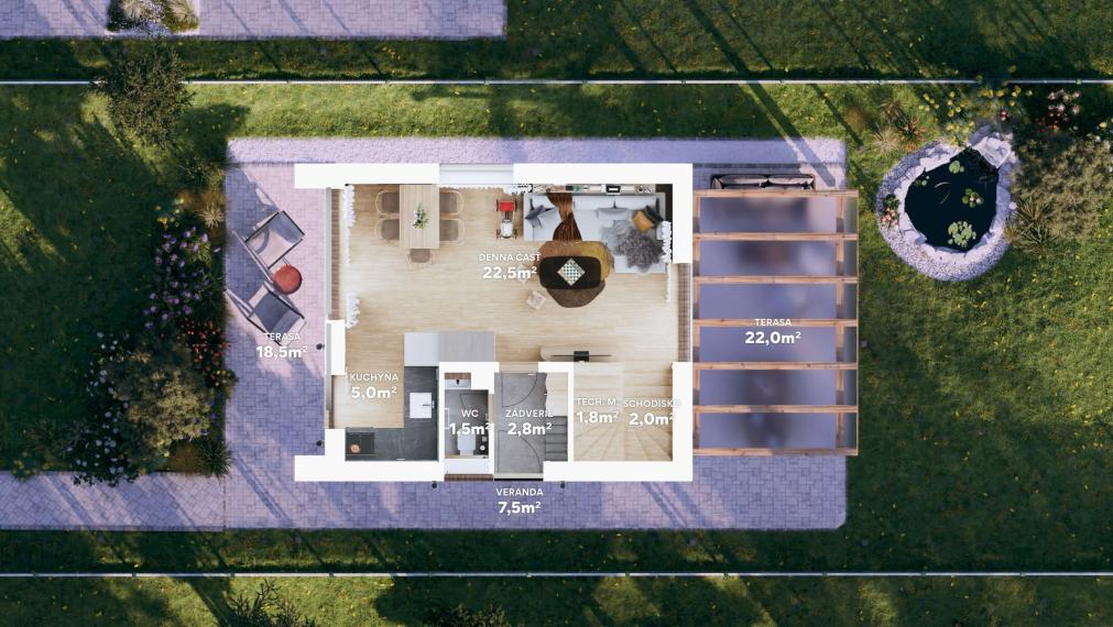 Predaj-Chata na celoročné bývanie.Kavečany.