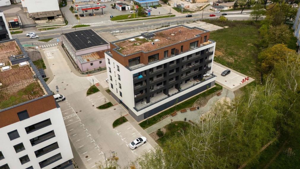 PRENÁJOM v NOVOSTAVBE Popradská: Veľký 1 izb. byt s loggiou, parkov. miesto, Popradska 3A, Košice - Západ