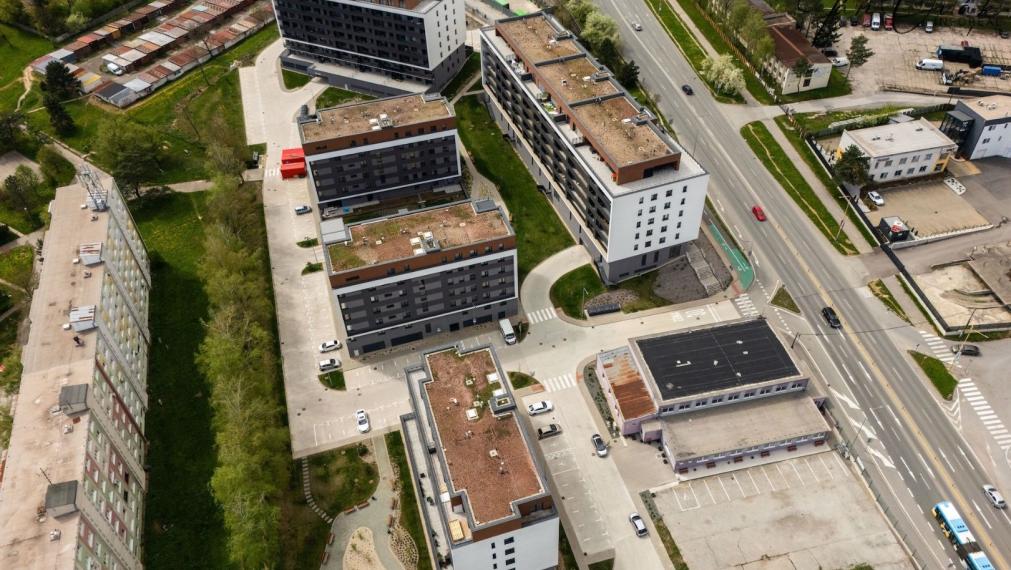 PRENÁJOM v NOVOSTAVBE Popradská: Veľký 1 izb. byt s loggiou, parkov. miesto, Popradska 3A, Košice - Západ