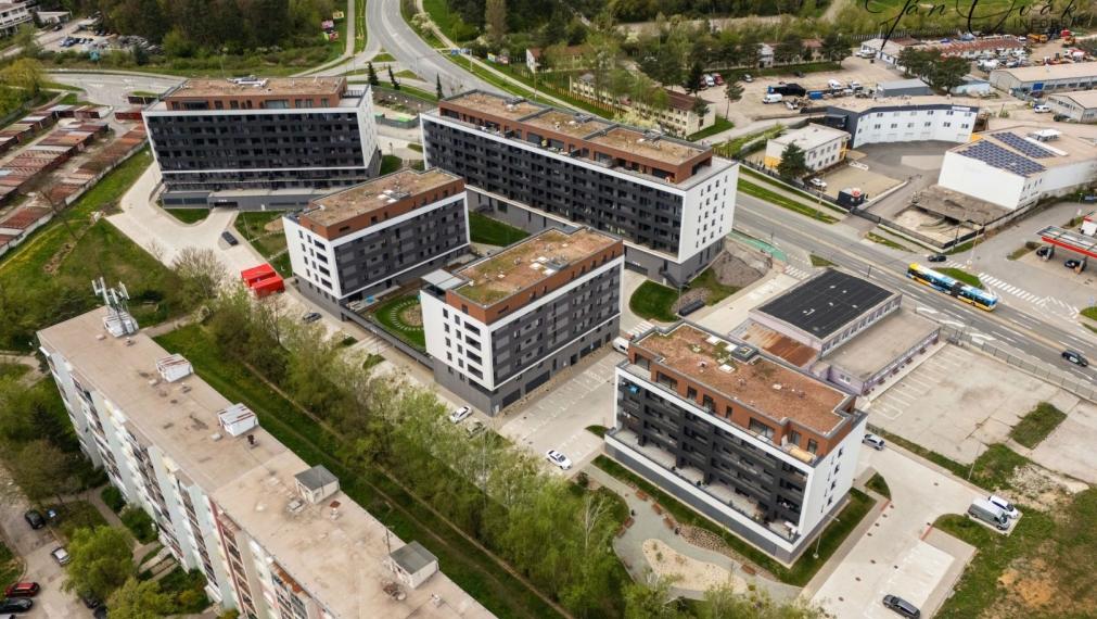 PRENÁJOM v NOVOSTAVBE Popradská: Veľký 1 izb. byt s loggiou, parkov. miesto, Popradska 3A, Košice - Západ