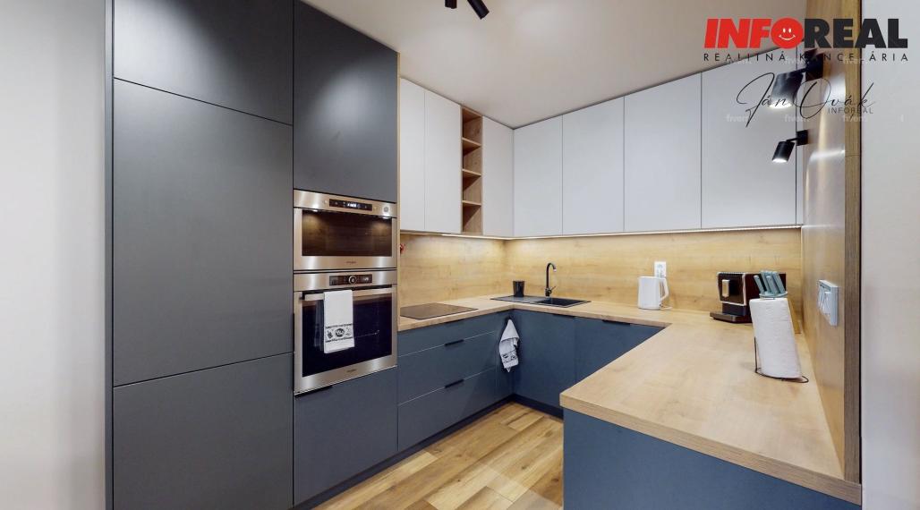 PRENÁJOM v NOVOSTAVBE: 2 izb. byt s balónom a parkovacím miestom, 2p. zo 7., Bukovecká ul,, Nad Jazerom