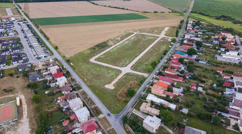  Zelené Mokrance - 55 stavebných pozemkov na predaj
