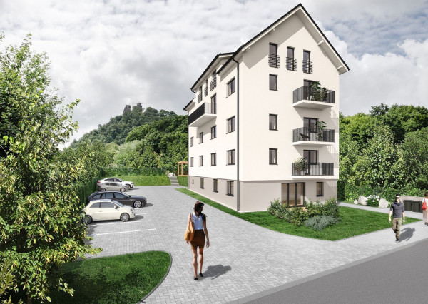 NA PREDAJ celý BYTOVÝ DOM so 4 bytmi a stavebným povolením pre celkovo 8 bytov, 15 parkovacích miest