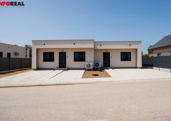 NOVOSTAVBA 3 izbového domu Rybárska ul., IBV Pri jazere, tepelné čerpadlo, pozemok 323 m2