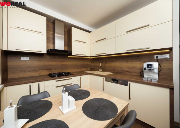 NOVINKA: 3 izb. byt s loggiou, KOMPL. REK., zariadený, 8p./13, Košice - Nad Jazerom.